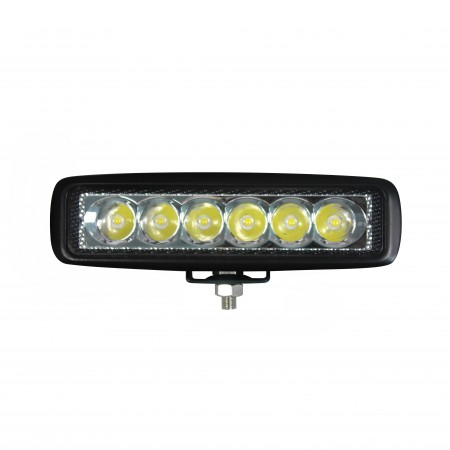 Rectangular 6 x 1.5W LEDs Work Lamp